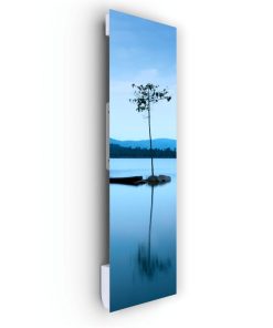 Alternative view of Radiateur Design Electrique Vertical Soufflant | 60×120 | 1750W 🔥 Fanmix | Confort & Economie | Arbre Reflet