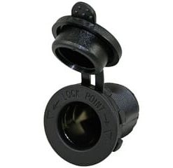 Alternative view of Prise de courant 12 V max. 15 A Noir