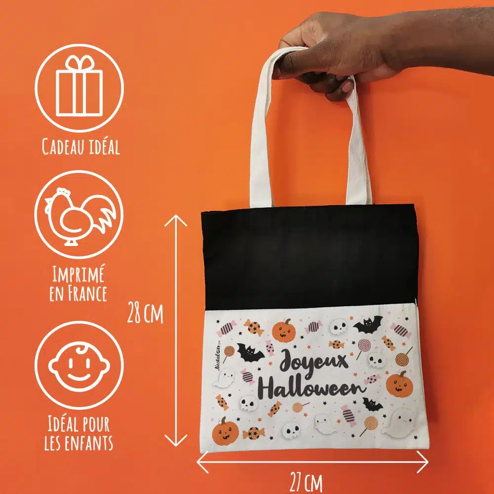 Sac Bonbon Joyeux Halloween – Image 5