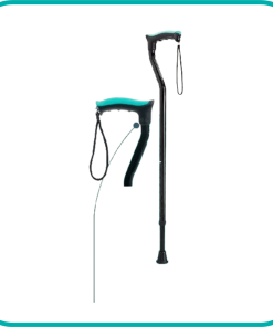 Alternative view of Canne/Bâton de marche poignée supérieure L-07